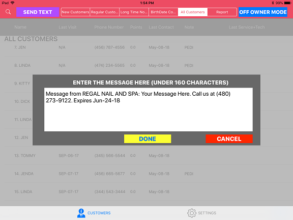 Send Out Mass Text Messages and promotionss